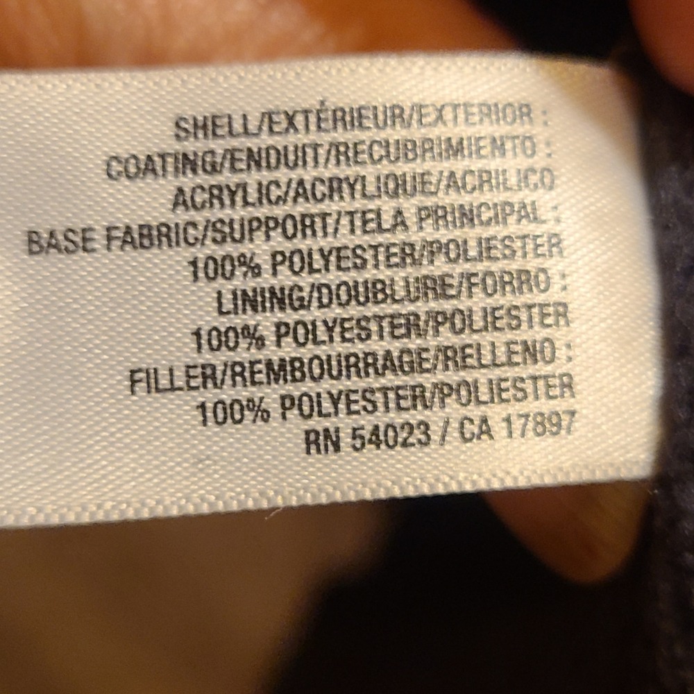 Old Navy Puffer Jacket Womens XXL Gray Black Leopard Print Used Quilted Fleece - Picture 8 of 11